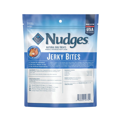 Nudges Tender Jerky Dog Treats, Chicken Recipe, 5-Oz. Bag