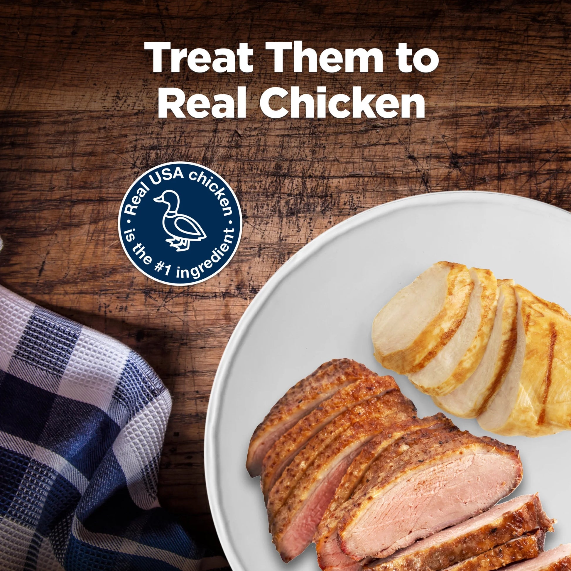 Nudges Jerky Cuts Dog Treats Made with Real Chicken & Duck, 16-Oz. Bag